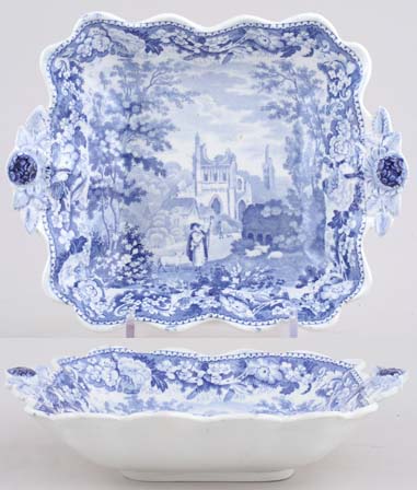 Dessert Dish Byland Abbey c1825
